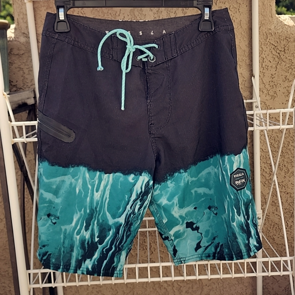 Vissla Boardshorts Black Size 28
